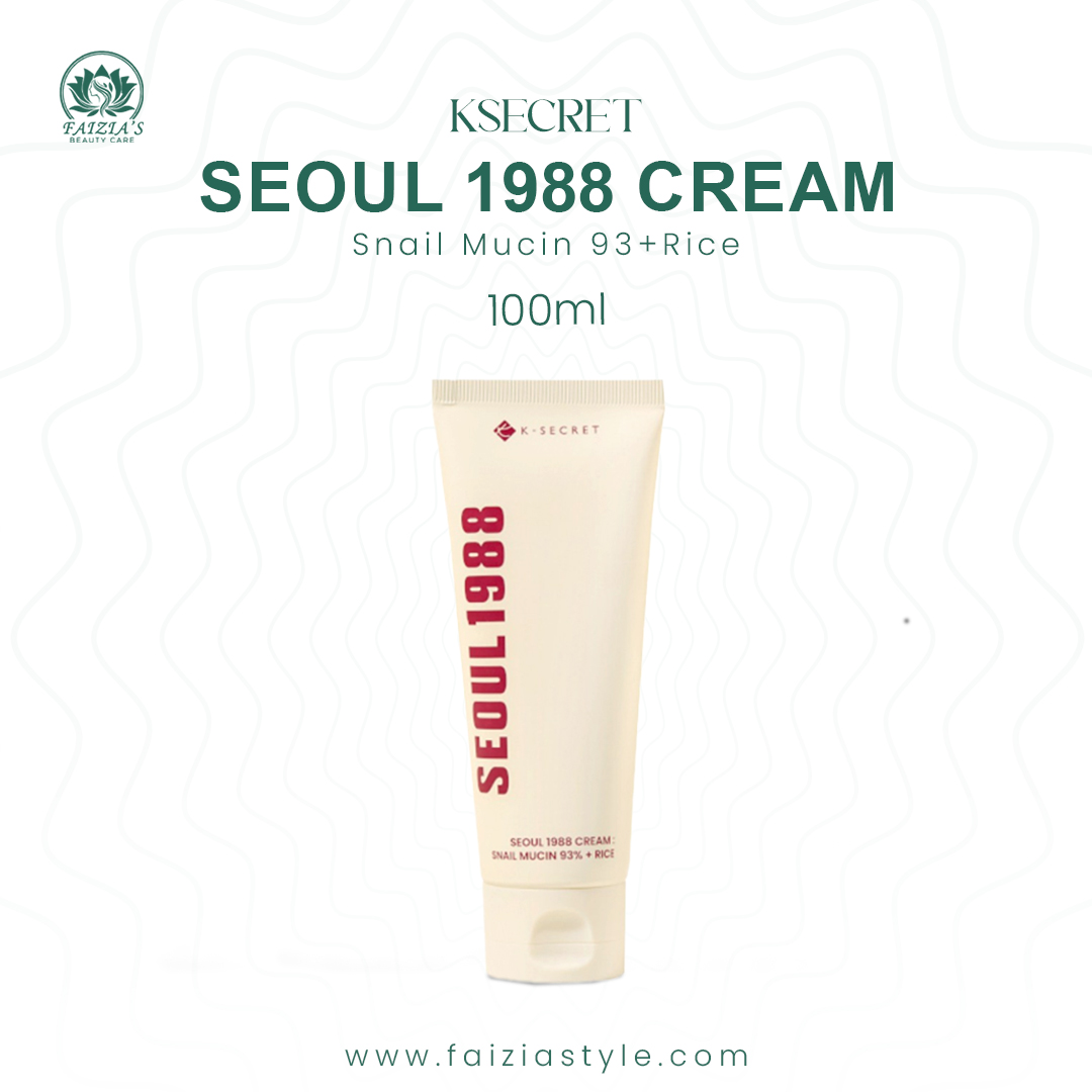 ksecret-Seoul-1988-Cream-Snail-Mucin-93+Rice-100ml